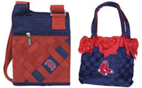 Red Sox grosgrain ribbon purses