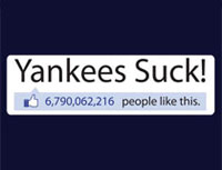 Yankees Suck! status shirt
