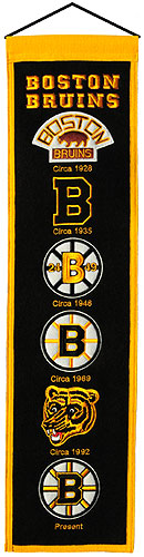 Bruins heritage logo banner