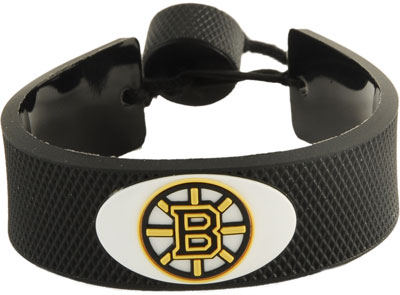 Bruins hockey bracelet
