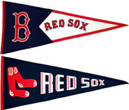 Wool Red Sox pennants