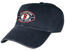Red Sox commander style cap