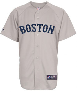 Red Sox road replica jersey