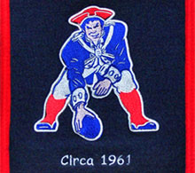 Patriots logo banner