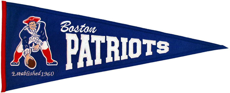 Boston Patriots pennant