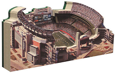 Model of Gillette Stadium