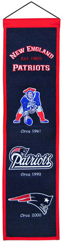 Patriots heritage logo banner