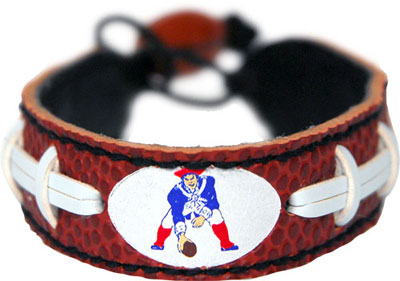 Classic Patriots football bracelet