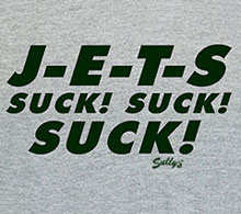 Jets Suck shirt