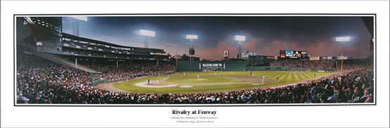 Rivalry at Fenway - 1999 ALCS panorama