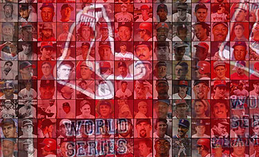 The faces that make up the Fenway Park mosaic