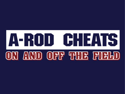 A-Rod Cheats shirt