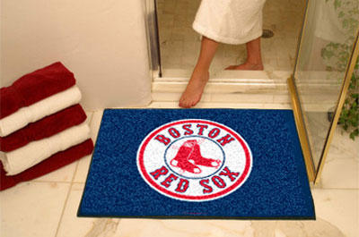 Red Sox bath mat