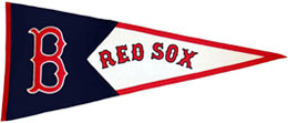 Classic Red Sox pennant