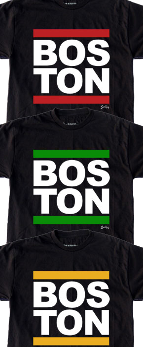 RUN DMC style BOSTON shirts