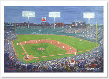 Fenway Park print by Kevin Shea