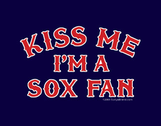 Kiss Me I'm A Sox Fan shirt