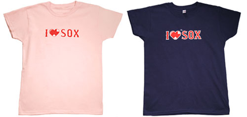 I Love Sox shirts