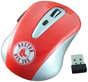 Red Sox wireless optical mouse