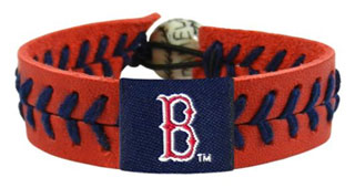 Red Sox team color seam bracelet