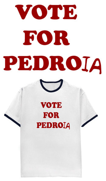 Vote For Pedroia shirt