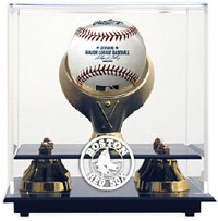 Red Sox acrylic display case by Mounted Memories