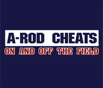 Arod Cheats shirt
