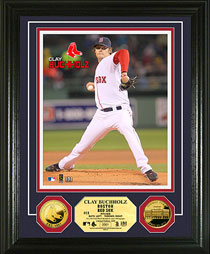 Clay Buchholz gold coin photomint