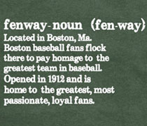 The Definition of Fenway shirt