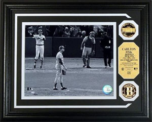 Carlton Fisk home run photomint