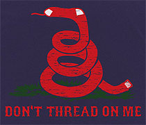 Don't Thread On Me Rattlesox shirt
