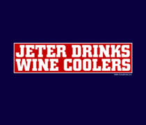 Jeter Drinks Wine Coolers shirt