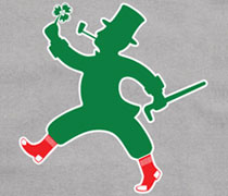 Baseball Leprechaun Sox shirt