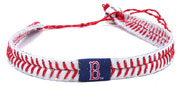 Red Sox baseball seam necklace