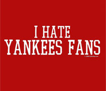 I Hate Yankees Fans shirt