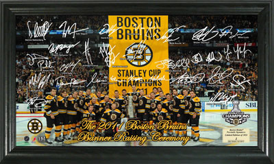 Bruins Stanley Cup Champions Signature Photo