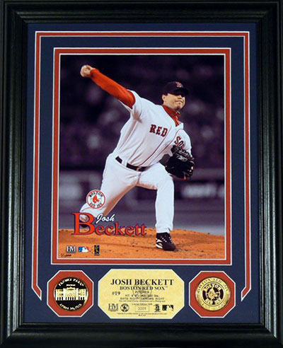 Josh Beckett gold coin photomint