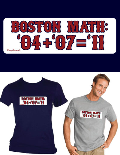 Boston Math shirt