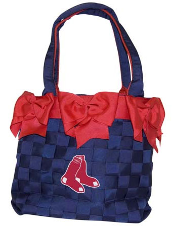 Red Sox Bow Bucket Purse