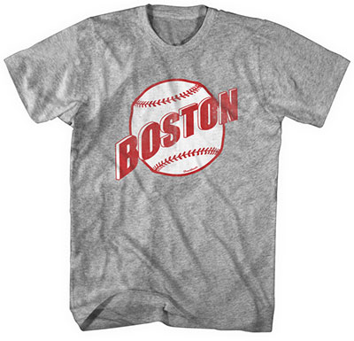 Retro style Boston baseball shirt