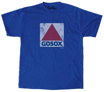 Go Sox sign shirt
