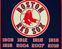 Red Sox World Series Champions banner